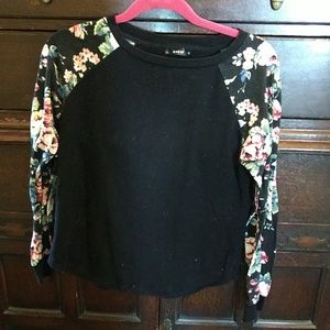 Shein Floral Baseball Style shirt
